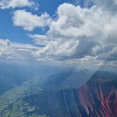 Flugwegposition um 12:40:49: Aufgenommen in der Nähe von Gemeinde Zell am See, 5700 Zell am See, Österreich in 2620 Meter